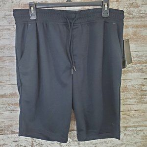 LEGEND Black Comfort Fit Men's Athletic Shorts
